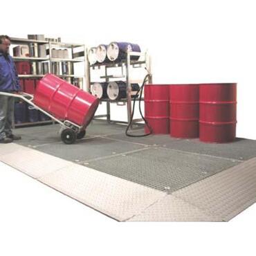 Floor protection sump tray, height 78 mm